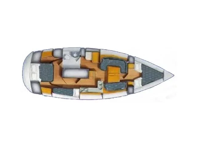 Moody 36 CC (Glenmaginn) Plan image - 3