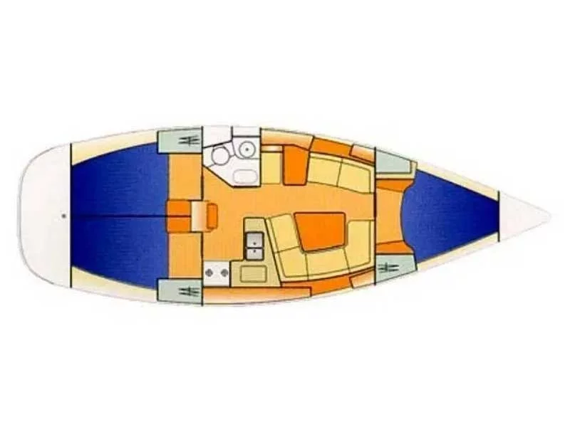 Sun Odyssey 37 (Morpheus) Plan image - 6