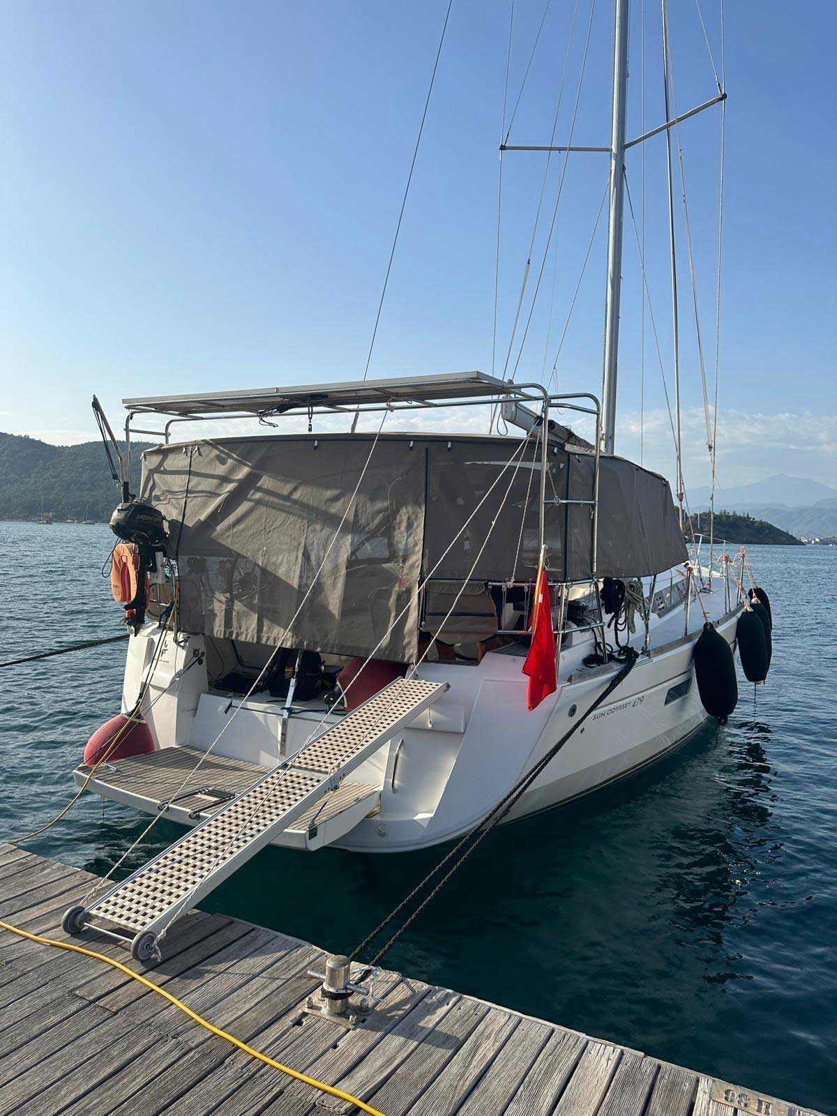 Photo #9 - Sun Odyssey 479 (Lucky Rain) in Fethiye - 23212