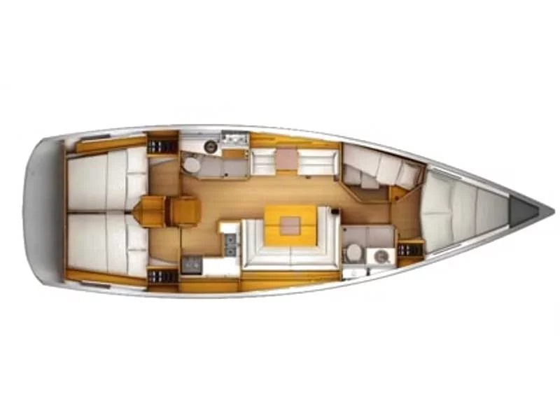 Sun Odyssey 439 (Blue Swan) Plan image - 2