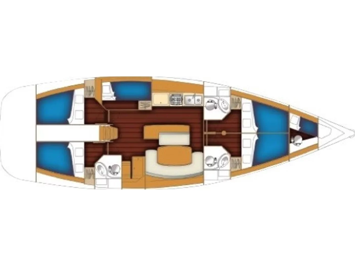 Cyclades 50.5 (LUI) Plan image - 2