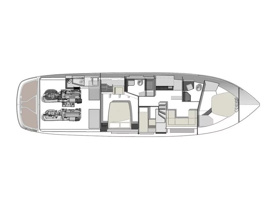 Cranchi 60 (Peleo Dos) Plan image - 18