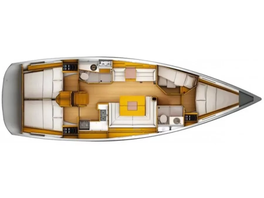 Sun Odyssey 439 (Captain Tzinos) Plan image - 3