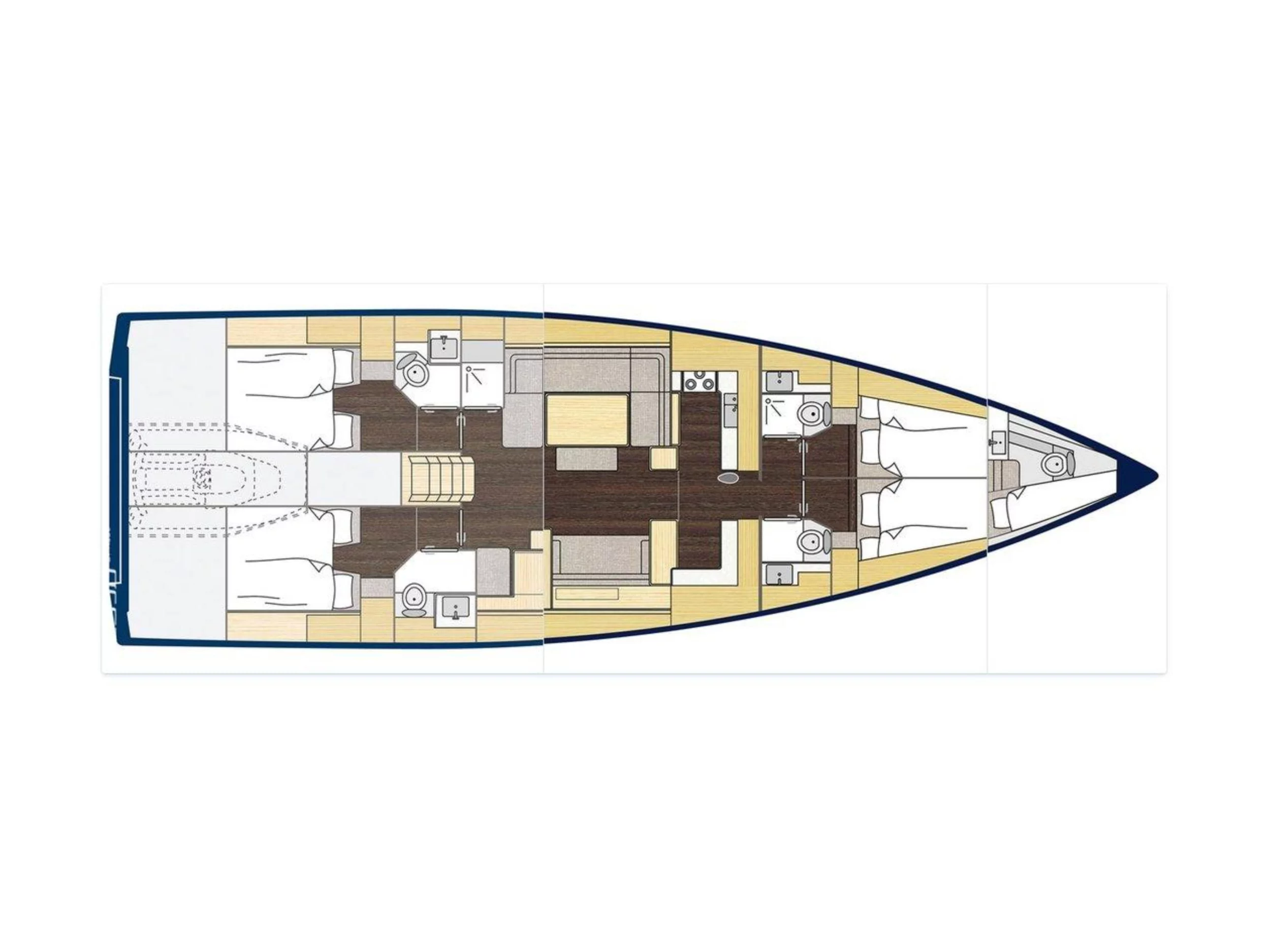 Bavaria C57 (Promitheas) Plan image - 2