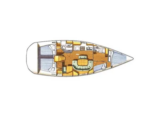 Oceanis Clipper 411 (Nemesis) Plan image - 3
