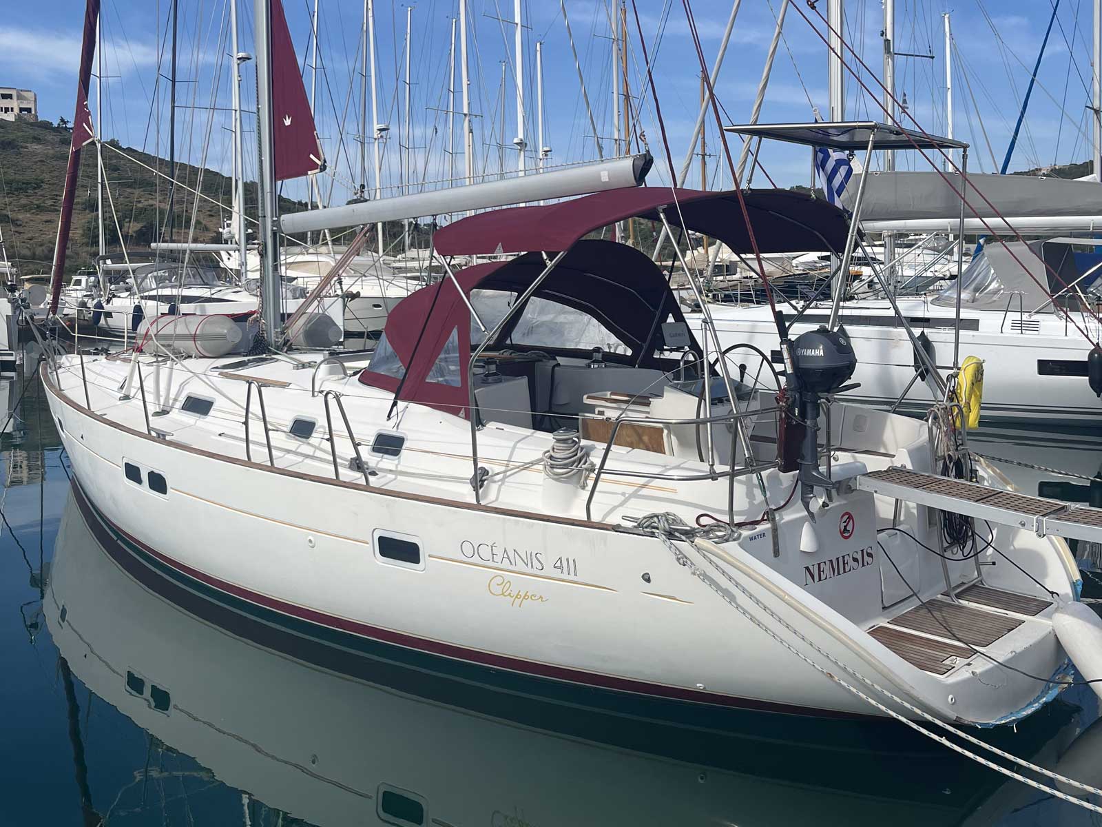 Photo #9 - Oceanis Clipper 411 (Nemesis) en Atenas - 23302