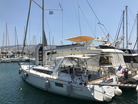 Photo #1 - Oceanis 48 (Skiron) en Athènes - 23317