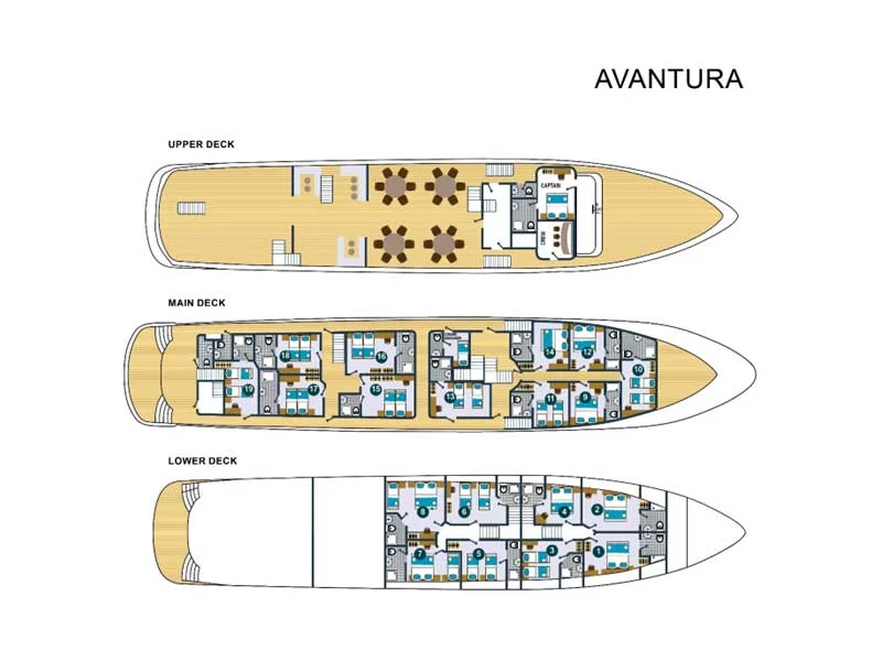Avantura (MS Avantura) Plan image - 15