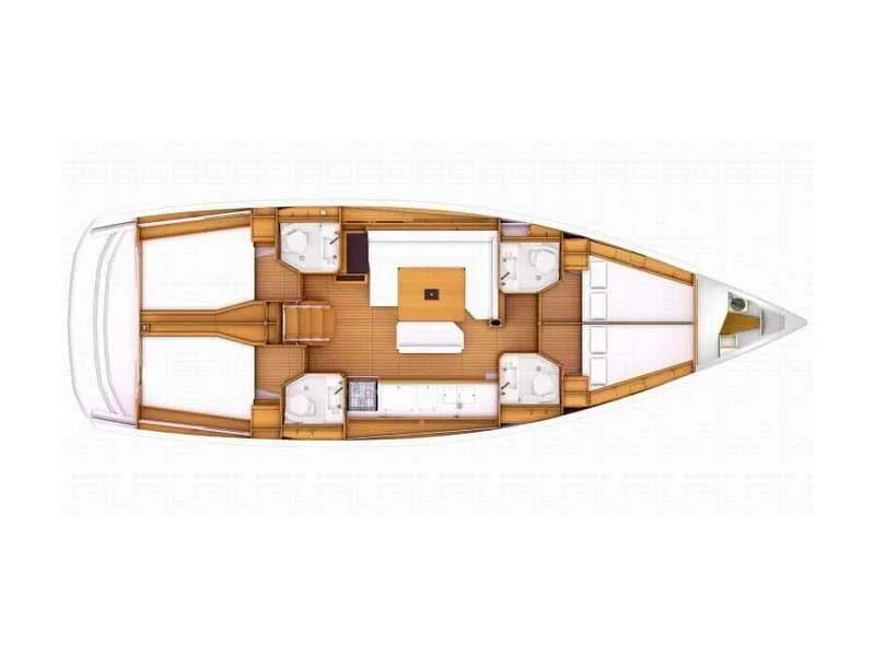 Sun Odyssey 519 (Skopelos) Plan image - 8