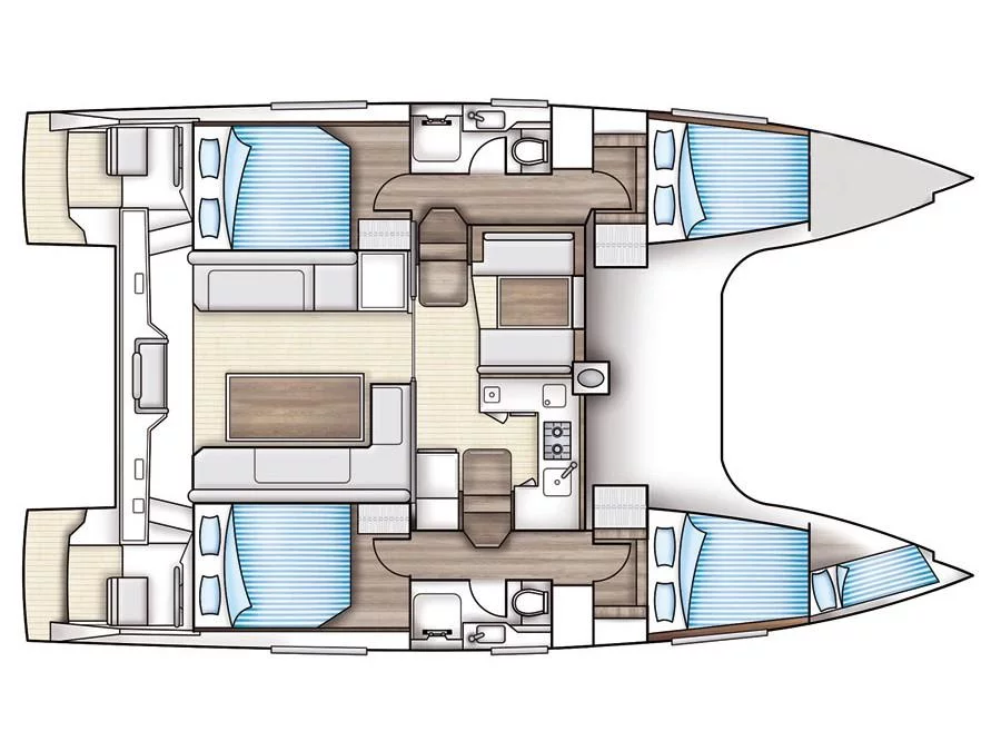Nautitech 40 (SoMi) Plan image - 24