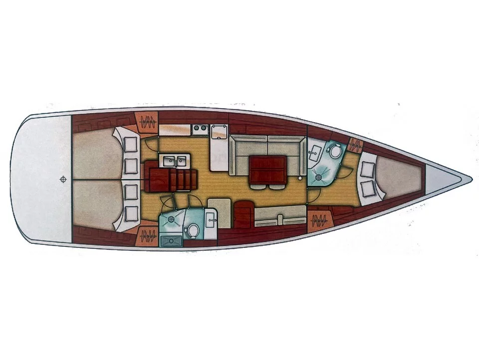 Oceanis 46 (Anegada) Plan image - 7