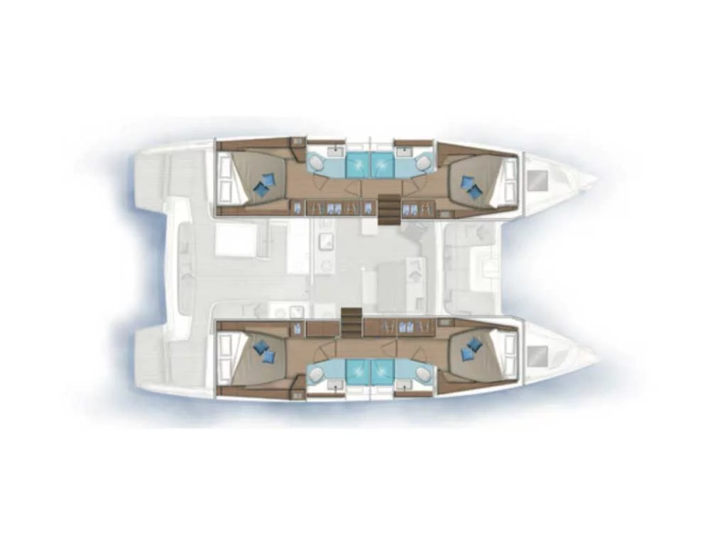 Lagoon 46 (Elysia) Plan image - 3