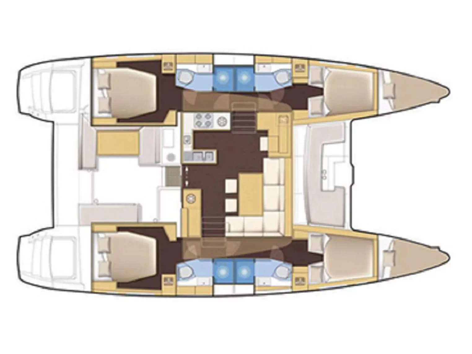 Lagoon 450 Fly (Lu Lu) Plan image - 2
