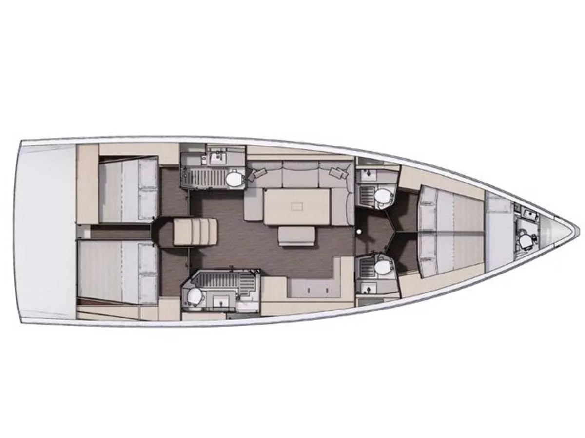 Dufour 470 (Mirasole) Plan image - 6