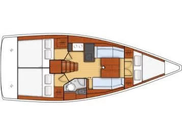 Oceanis 35.1 (Altamarea) Plan image - 4