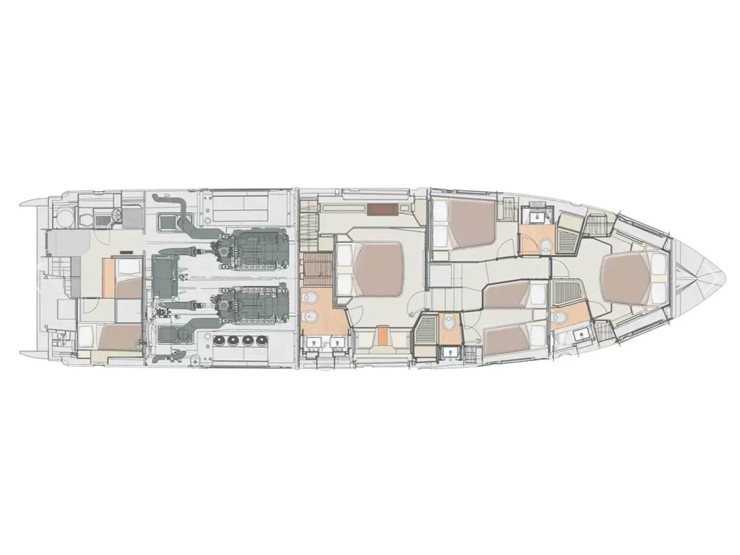 Azimut 72 (Alyss) Plan image - 135