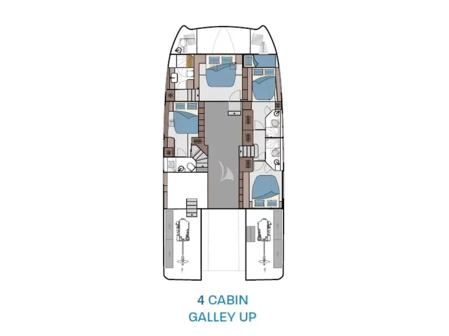Aquila 54 Yacht (By My Side) Plan image - 3
