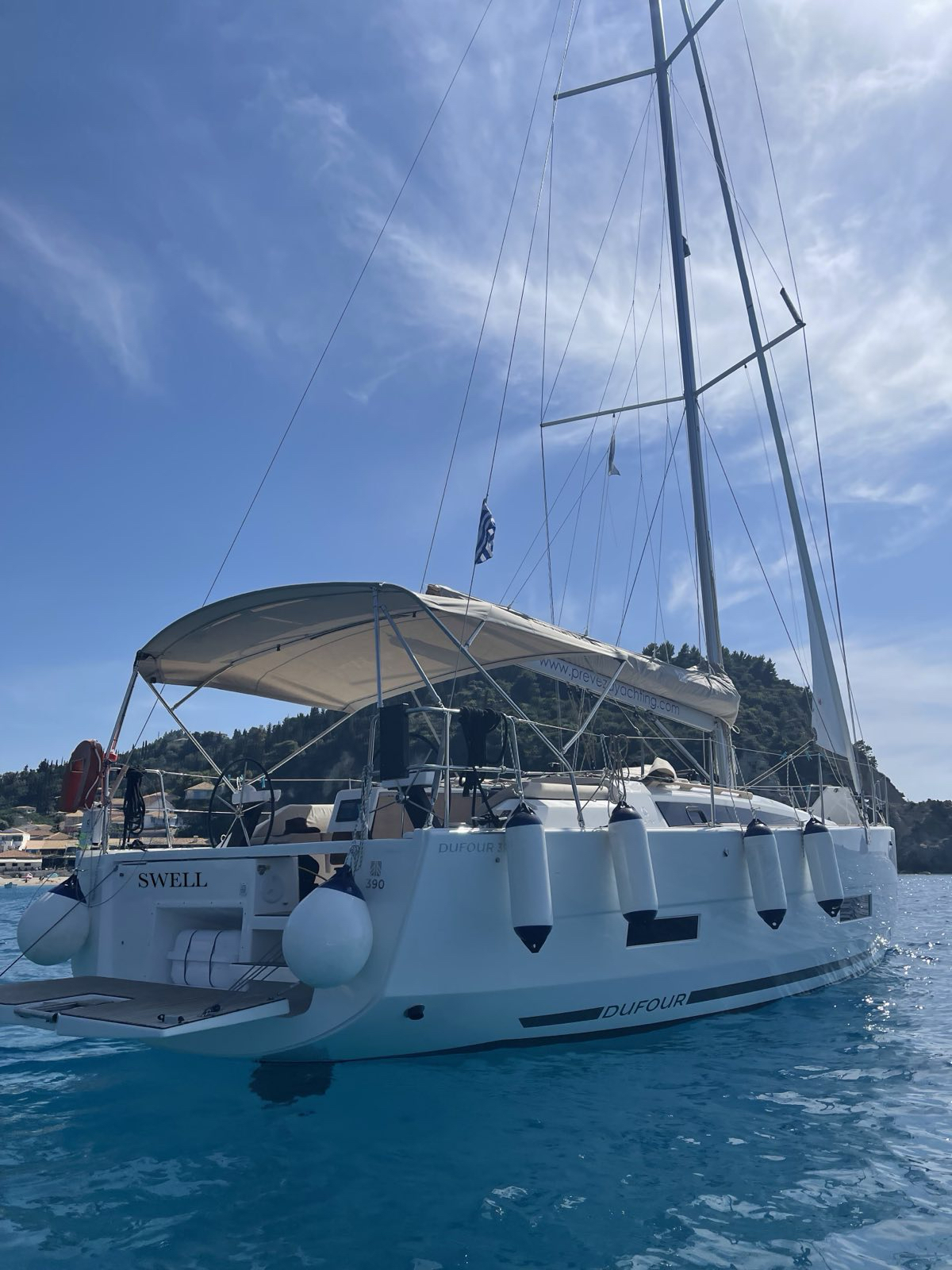 Photo #3 - Dufour 390 Grand Large (Swell) in Lefkada - 18220