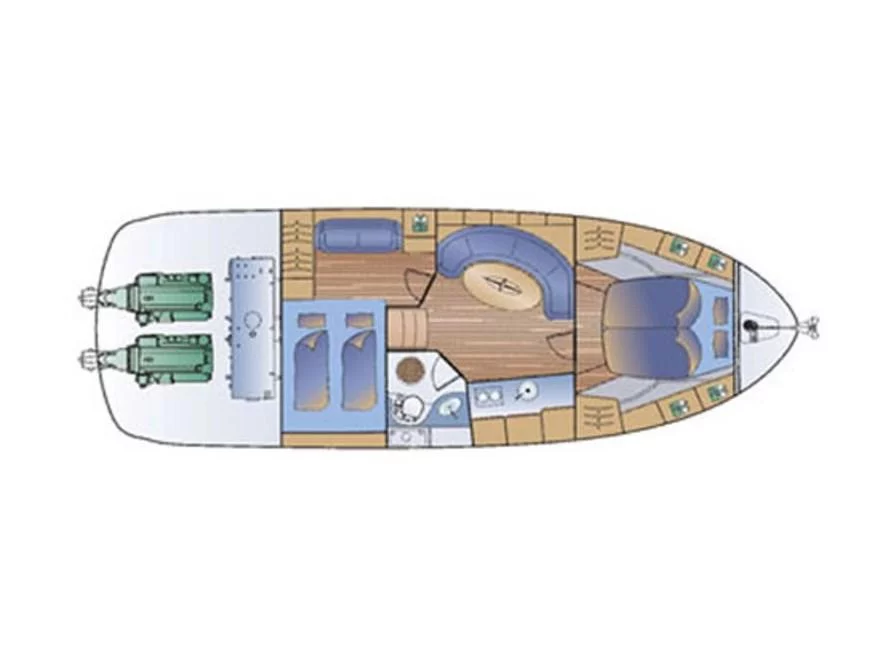 Bavaria Sport 35 (Barlovento Segundo) Plan image - 2