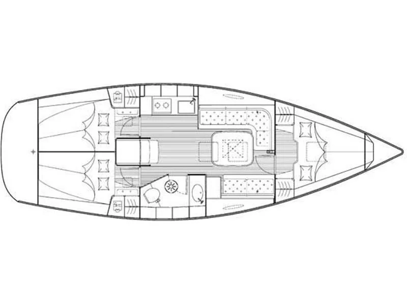 Bavaria 35 Cruiser (Jana) Plan image - 9