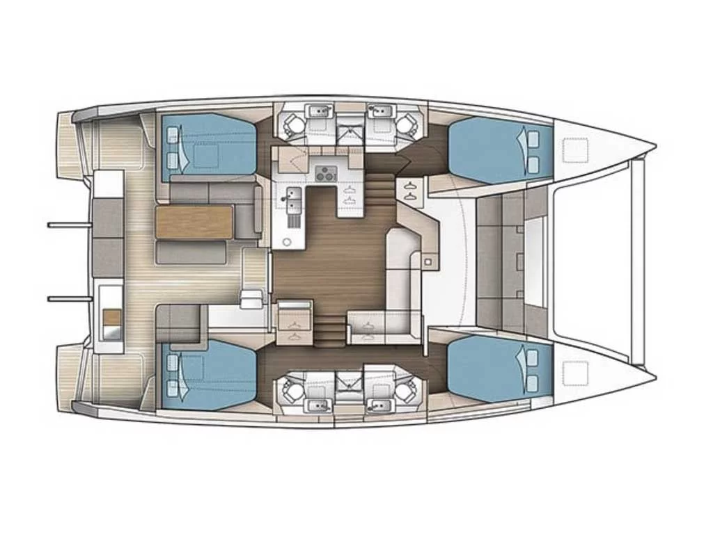 Astréa 42 (Rossa) Plan image - 2