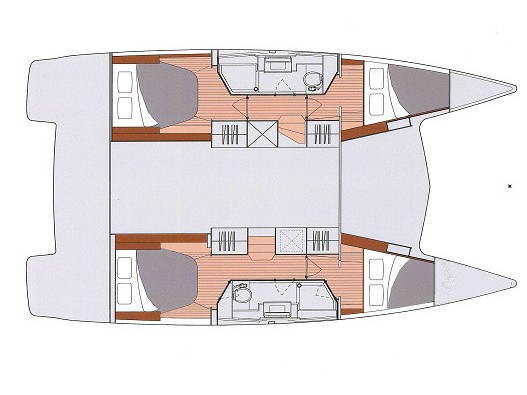 Photo #4 - Lucia 40_4 cabins (JOY) en San tropez - 23573