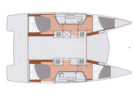 Lucia 40_4 cabins (JOY) Plan image - 3