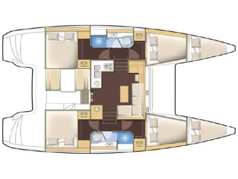 Lagoon 39 (Cava) Plan image - 4