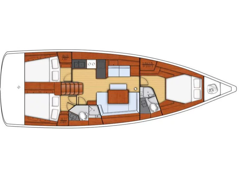 Oceanis 45 (Familia L) Plan image - 8