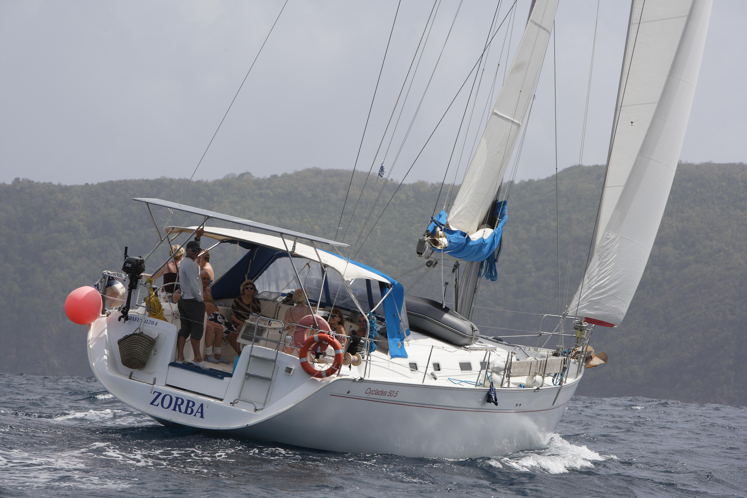 Photo #17 - Cyclades 50.5 (ZORBA) in Aegina - 23612
