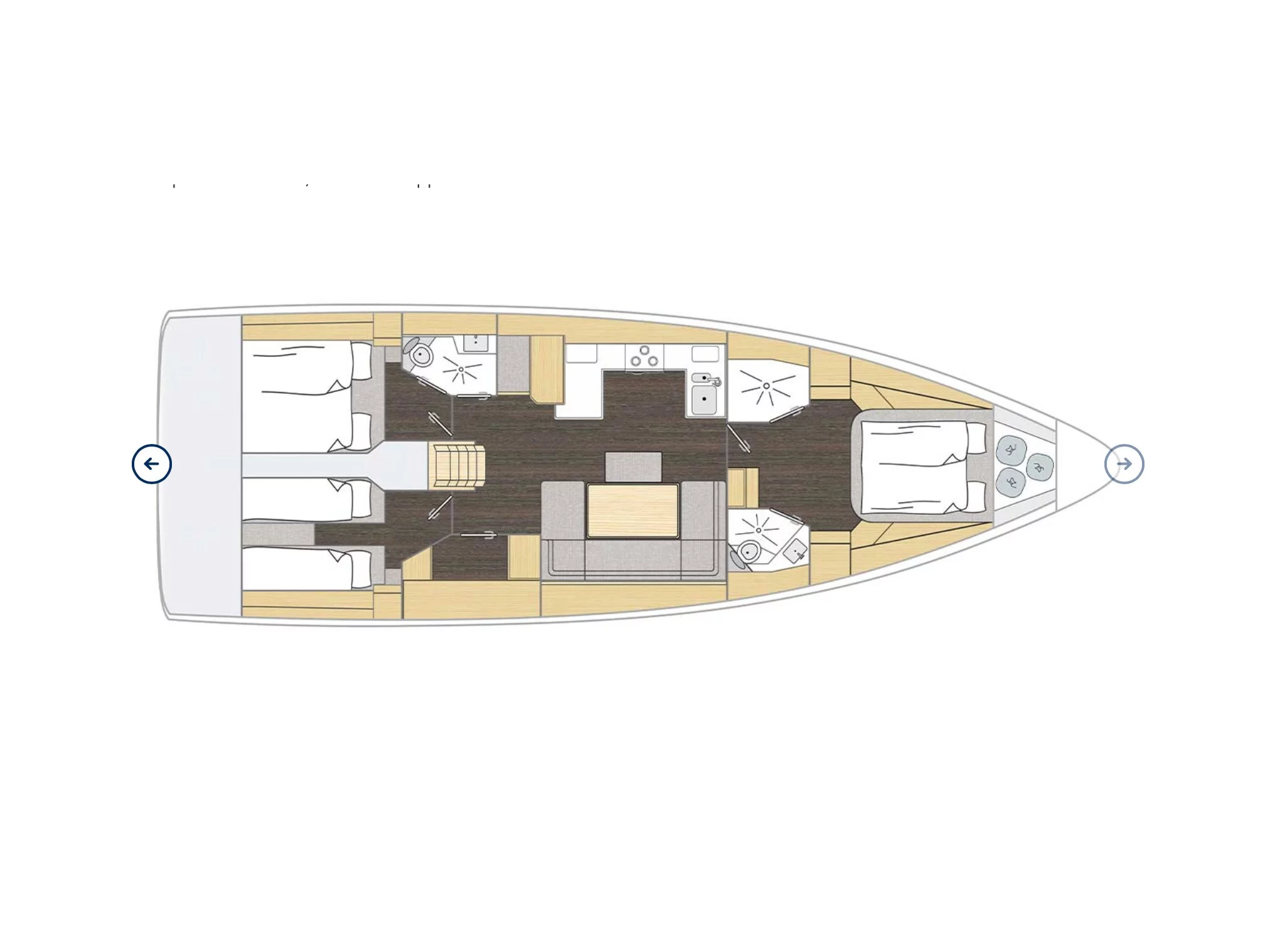 Bavaria C46 (Infinity) Plan image - 9