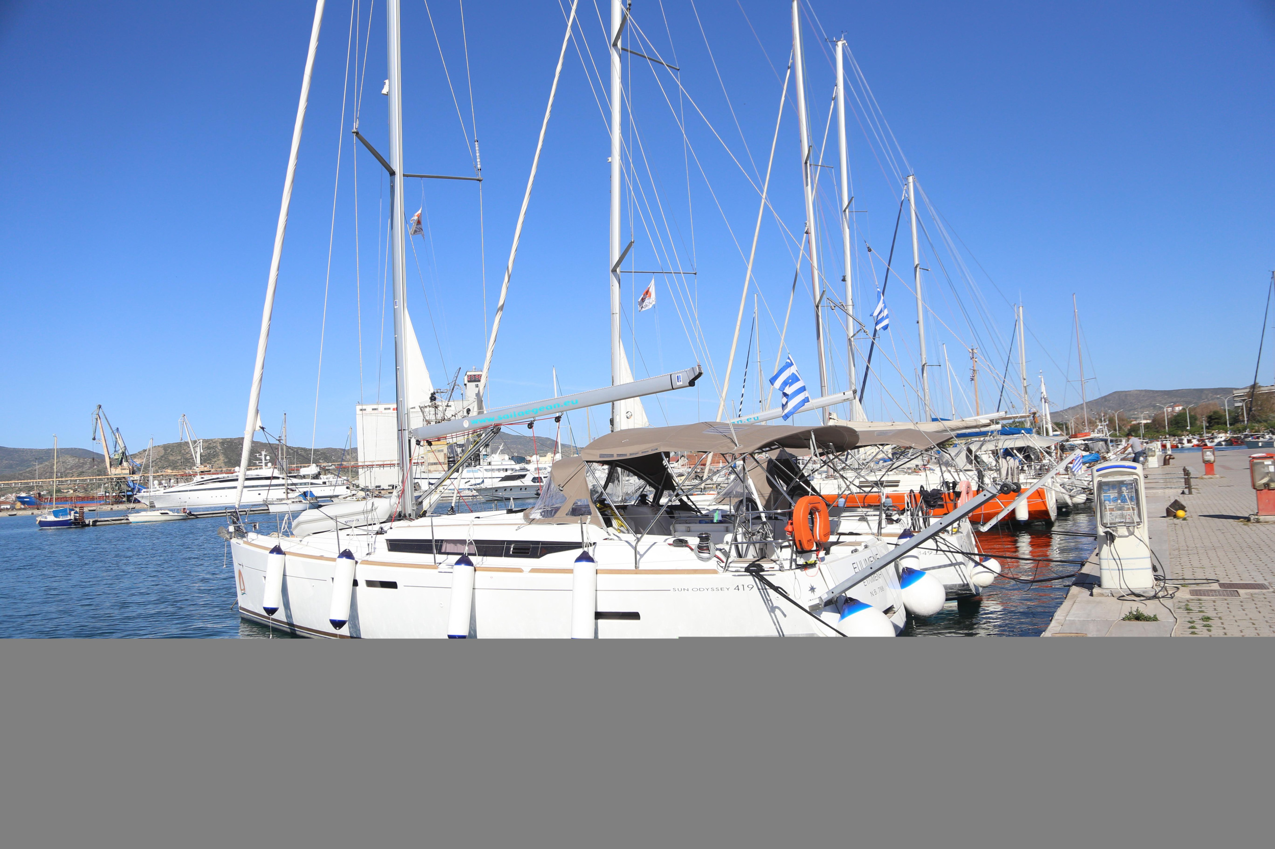 Photo #5 - Sun Odyssey 419 (Eulimene) in Volos - 8504