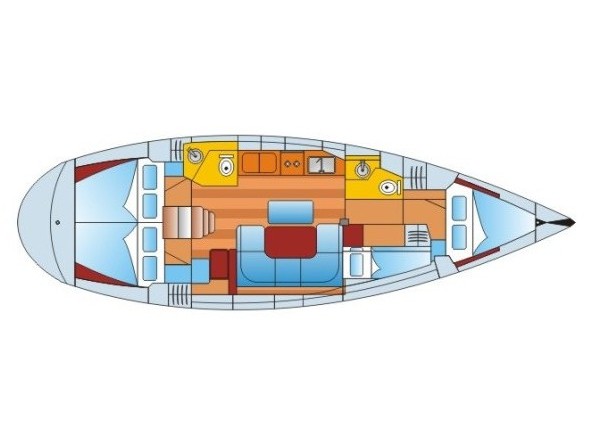 Photo #3 - Bavaria 42 (Jimminy Grille) en Fethiye - 10847