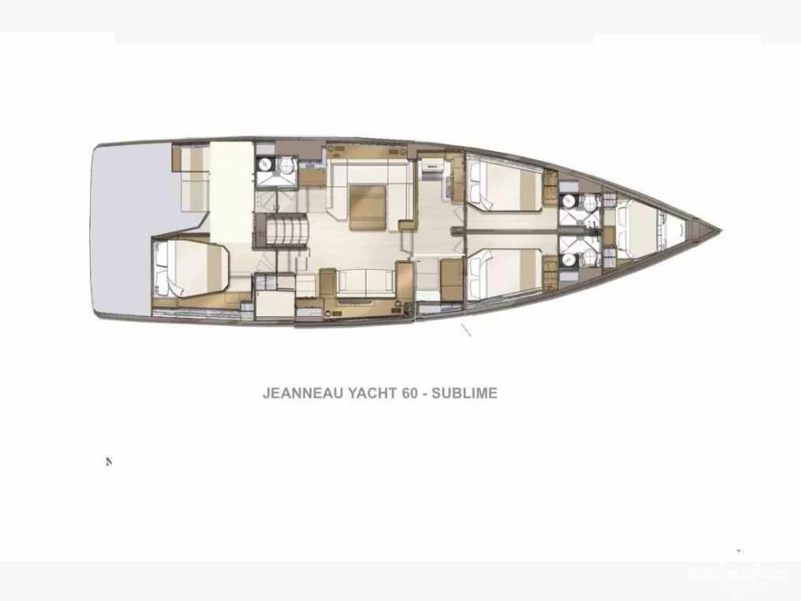 Jeanneau 60 (Sublime) Plan image - 1