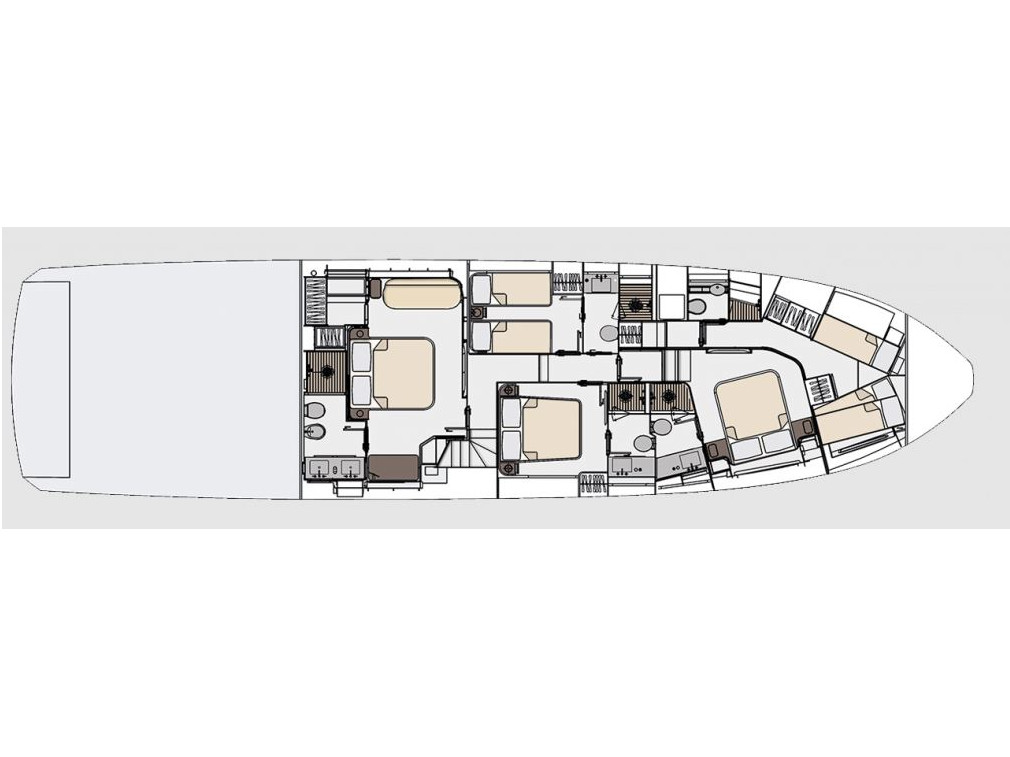 Photo #20 - Azimut 78 Fly (Viva) in Trogir - 23709