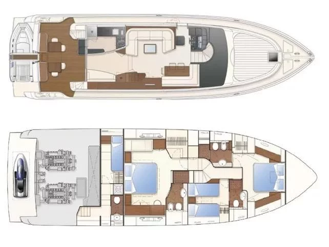 Ferretti 630 (ESCAPE) Plan image - 28
