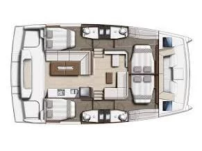 Bali Catspace (NorthCat 40) Plan image - 1