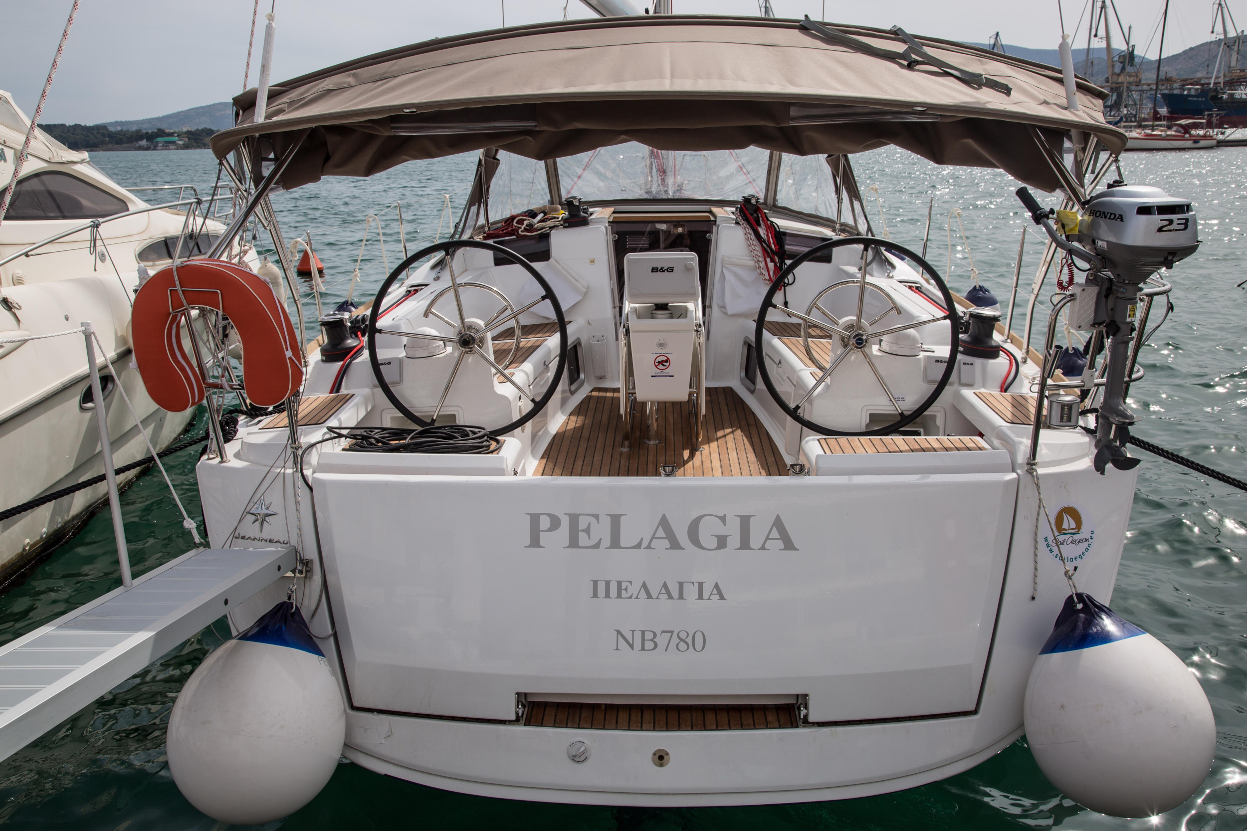Photo #12 - Sun Odyssey 419 (Pelagia) in Volos - 5254
