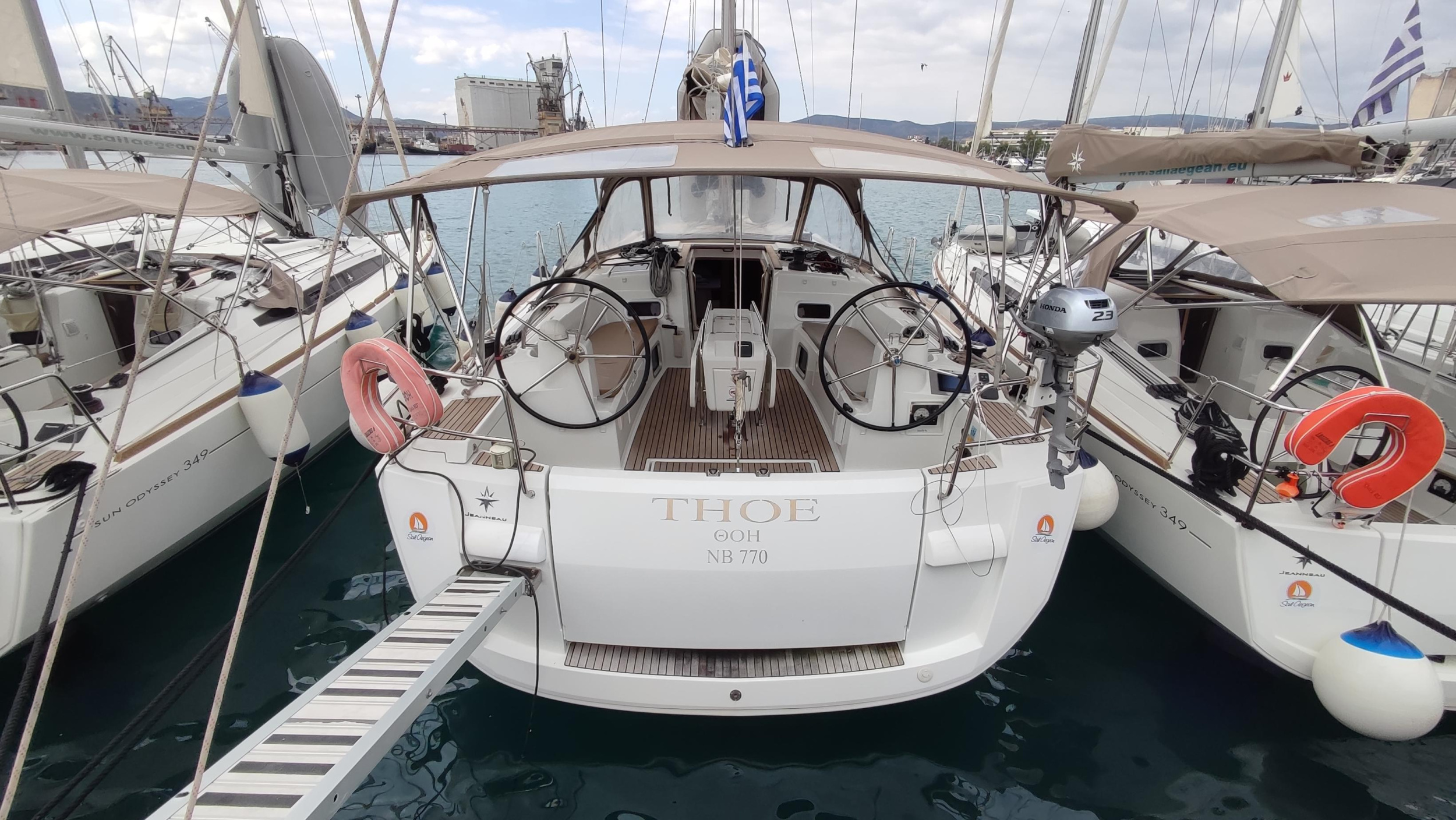 Photo #9 - Sun Odyssey 469 (Thoe) in Volos - 23542