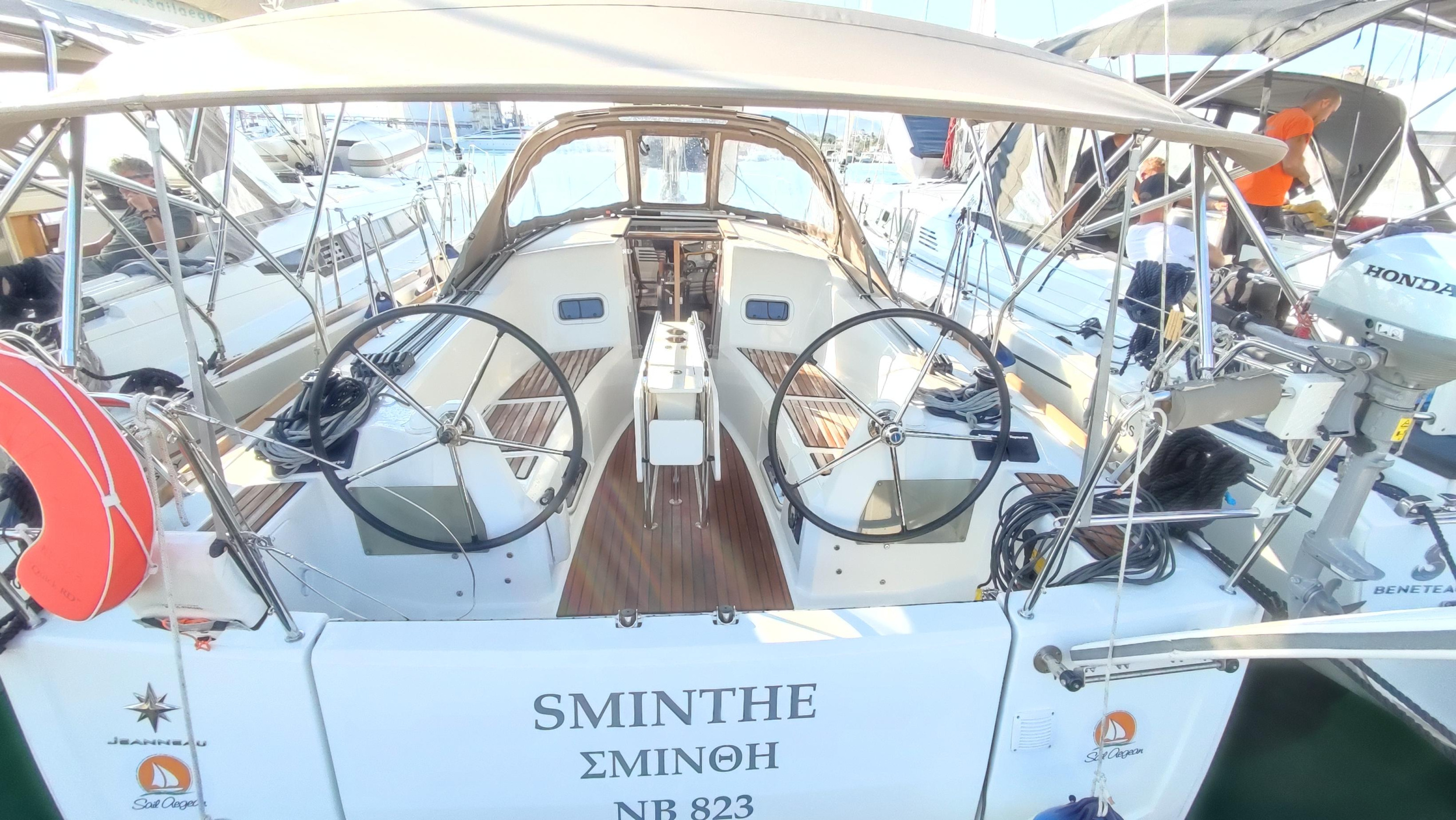 Photo #4 - Sun Odyssey 349 (Sminthe) in Loutraki - 20122
