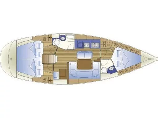 Bavaria 40 (Vasiliki) Plan image - 2