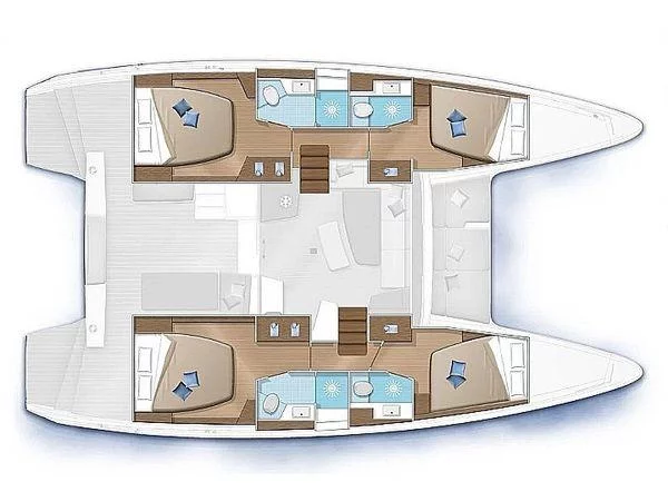 Lagoon 46 (ANGEL) Plan image - 4