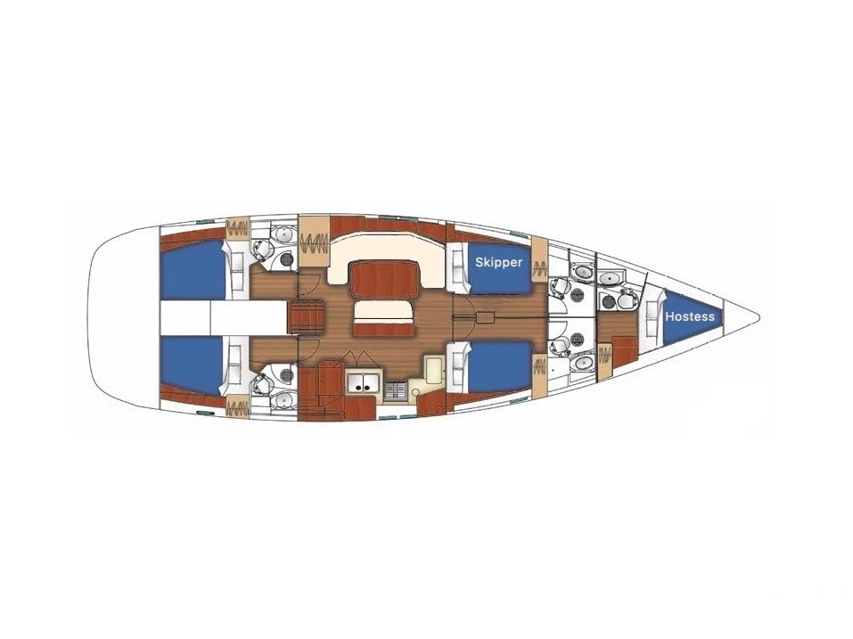 Oceanis 523 (Italica II) Plan image - 9