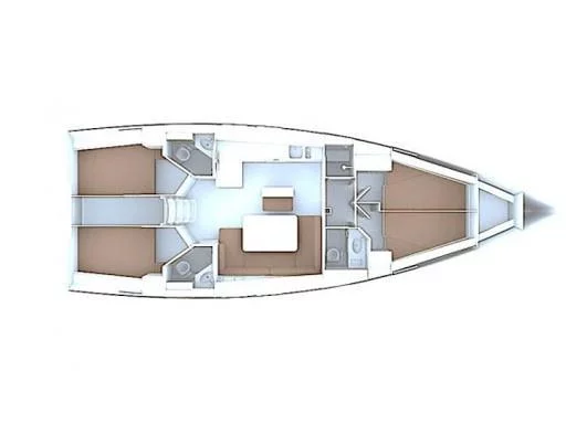 Bavaria Cruiser 46 (sw4-17) Plan image - 1
