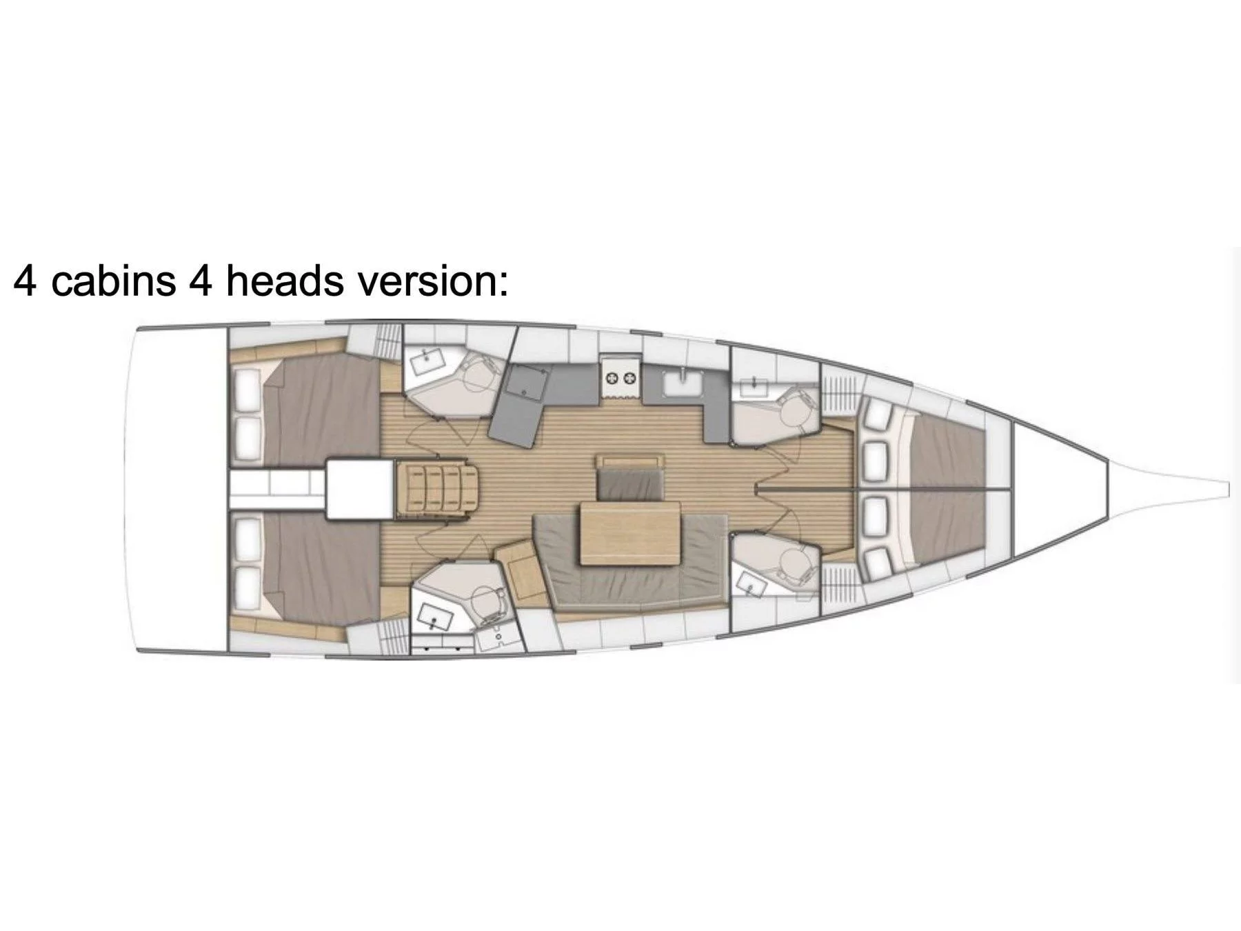 Oceanis 46.1 (Athena 4) Plan image - 4