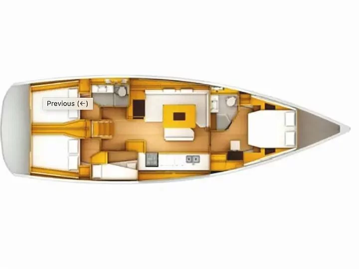 Sun Odyssey 509 (Ocean's Eleven) Plan image - 7