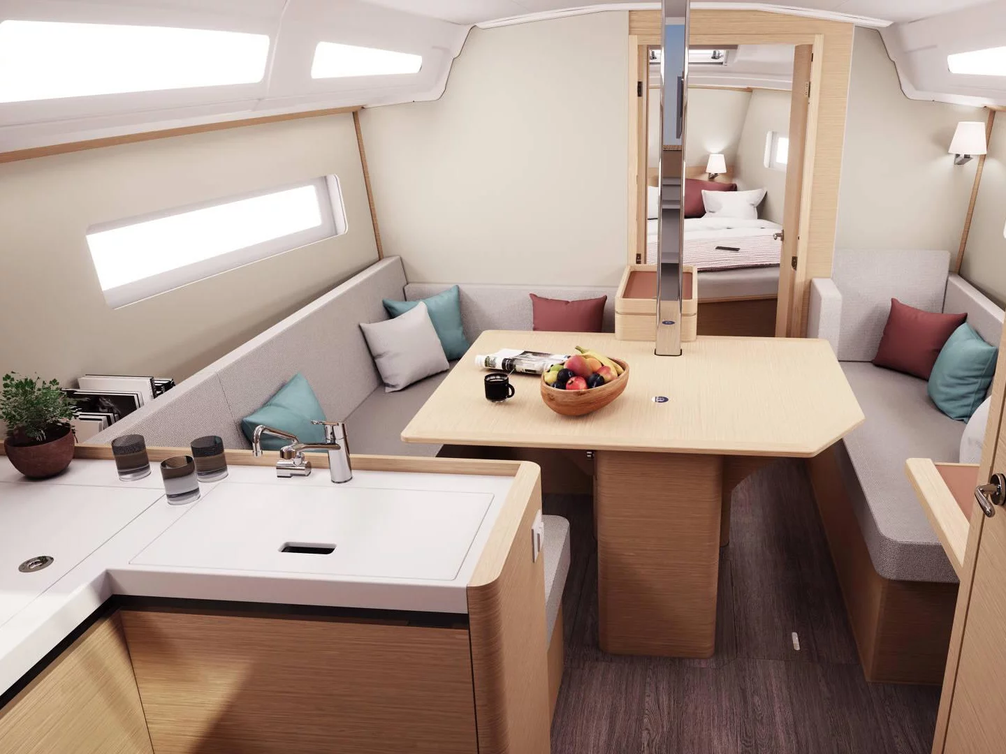 Sun Odyssey 380 (Kavinton) Interior image - 1