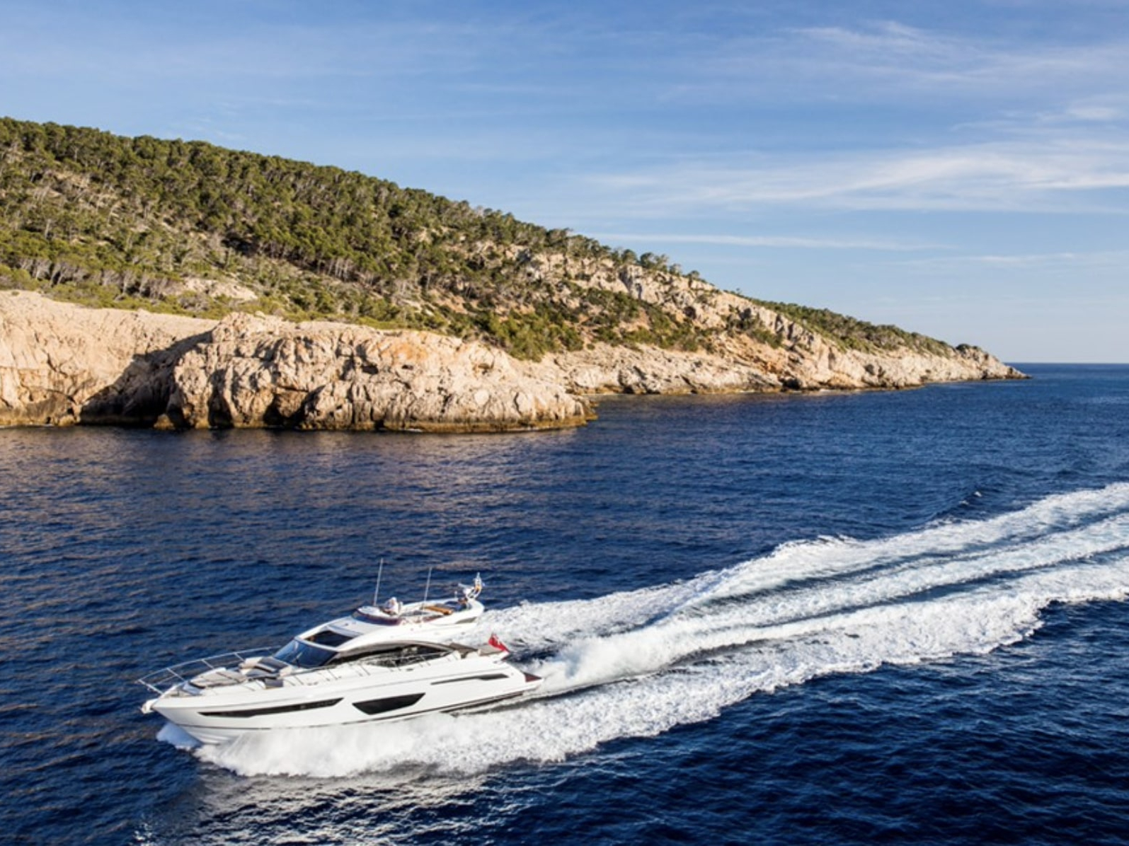 Photo #2 - Princess S65 Sport Flybridge (Far & Away) in Korfu - 62056