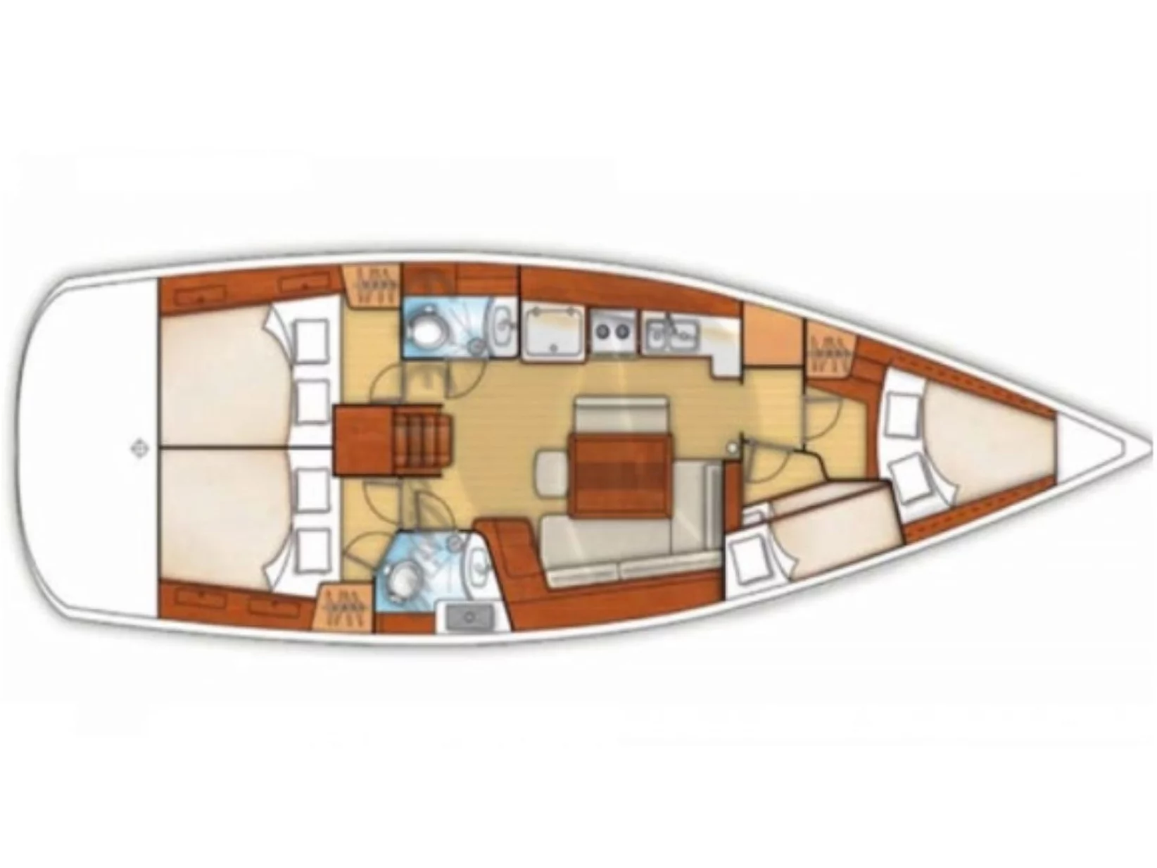 Oceanis 43 (Filadelfo) Plan image - 15
