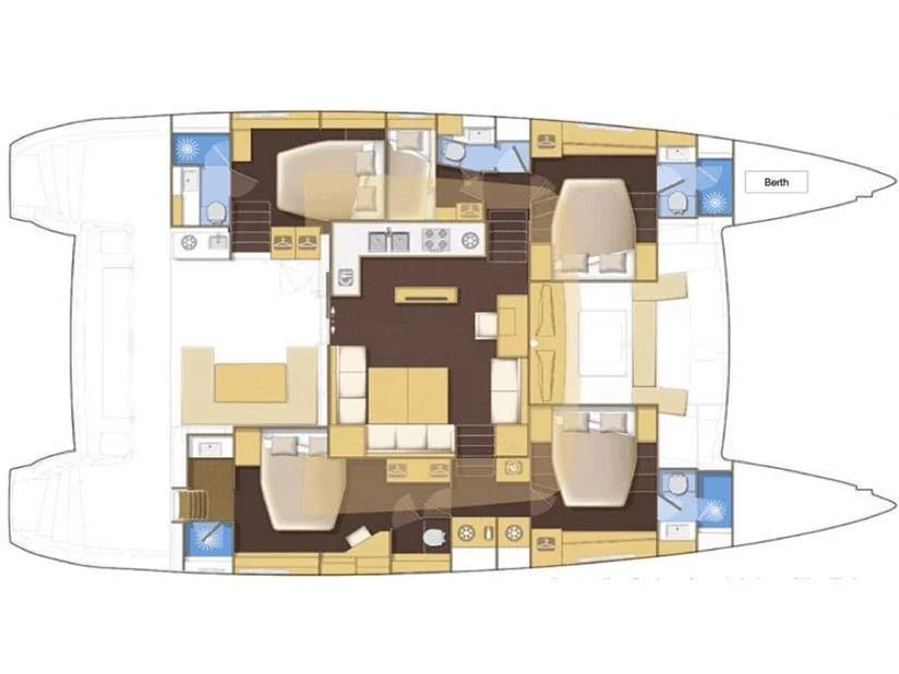 Lagoon 560 (Ever III) Plan image - 12